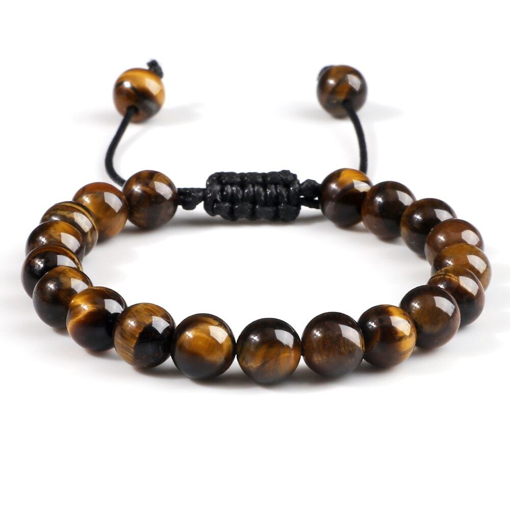 Goldenes Tigerauge Armband - Kraft & Wohlstand - Bracelet - TaoTempel