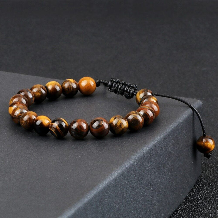 Goldenes Tigerauge Armband - Kraft & Wohlstand - Bracelet - TaoTempel