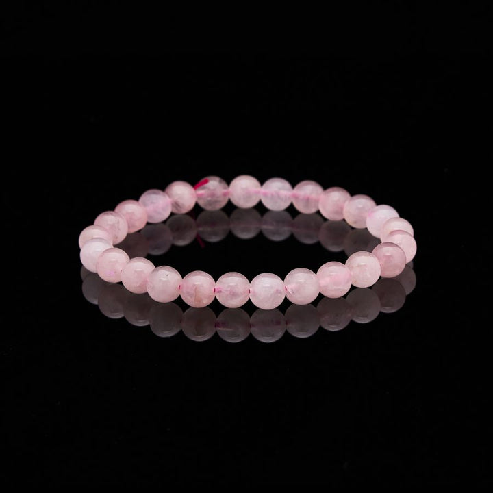 Rosenquarz Liebes Armband - Liebe Inspirieren & anziehen - Bracelet - TaoTempel