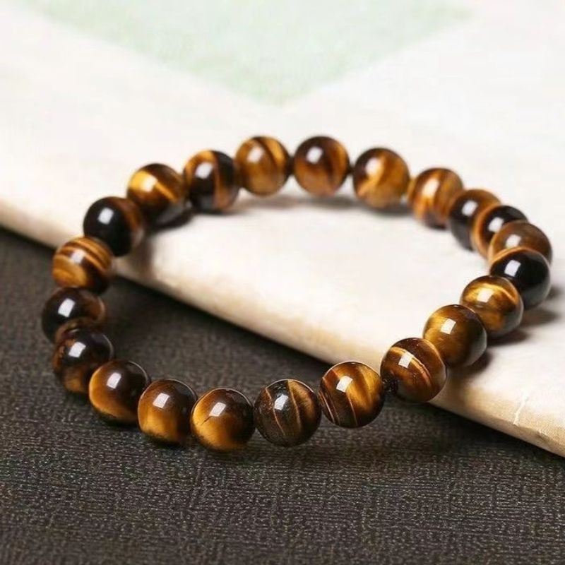 Goldenes Tigerauge Armband - Kraft & Wohlstand - Bracelet - TaoTempel