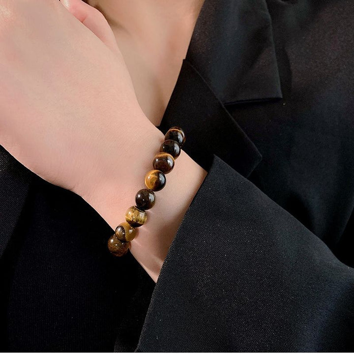 Goldenes Tigerauge Armband - Kraft & Wohlstand - Bracelet - TaoTempel