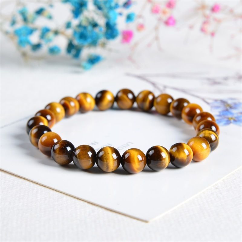 Goldenes Tigerauge Armband - Kraft & Wohlstand - Bracelet - TaoTempel