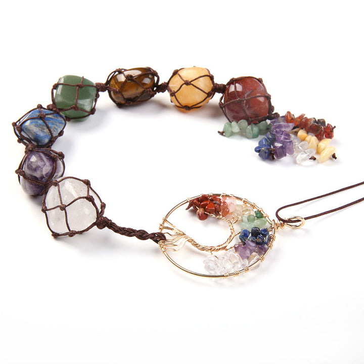 7 Chakra Heilkristall Halskette - Balance & Heilung - Others - TaoTempel