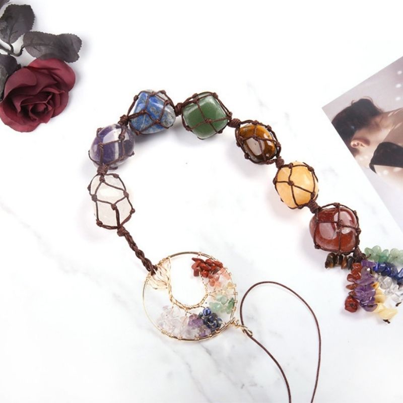 7 Chakra Heilkristall Halskette - Balance & Heilung - Others - TaoTempel