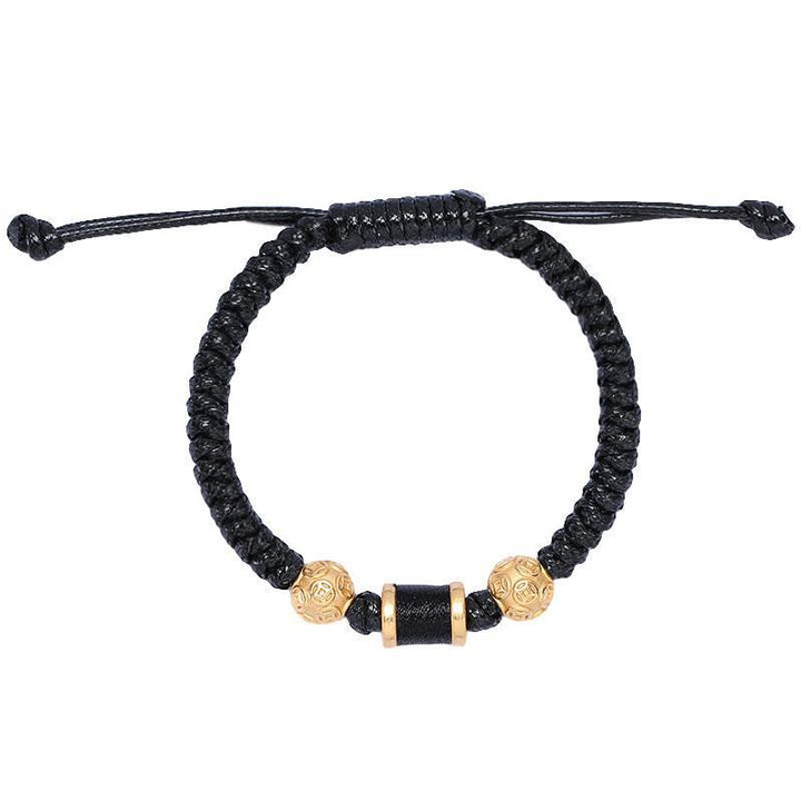 Armband mit chinesischen Münzen - Feng Shui Aktivator für Wohlstand - Bracelet - TaoTempel