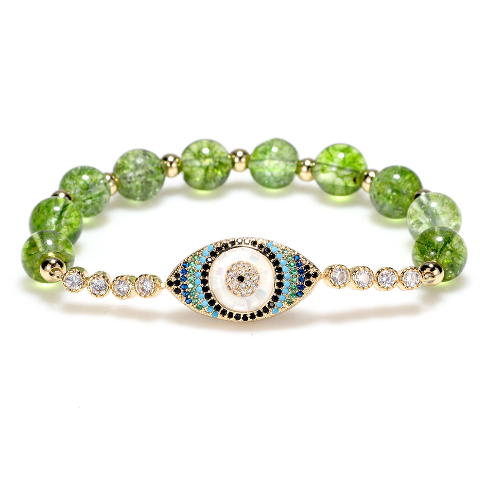 Peridot Armband Böser Blick - Schützend - Bracelet - TaoTempel
