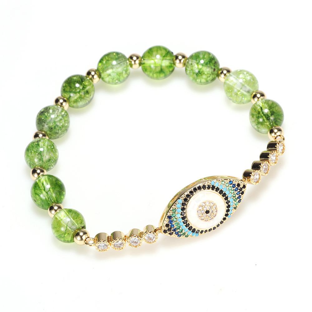 Peridot Armband Böser Blick - Schützend - Bracelet - TaoTempel