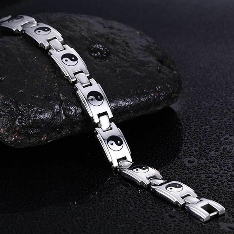 Yin Yang Magnetisches Wellness Armband - Bracelet - TaoTempel
