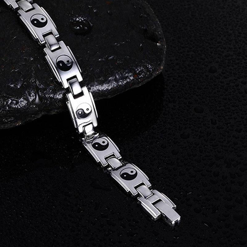 Yin Yang Magnetisches Wellness Armband - Bracelet - TaoTempel