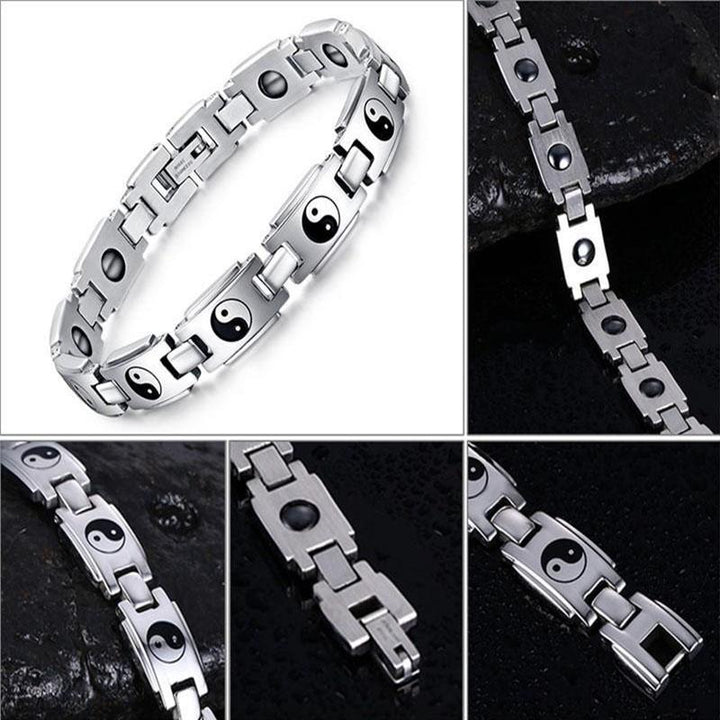 Yin Yang Magnetisches Wellness Armband - Bracelet - TaoTempel