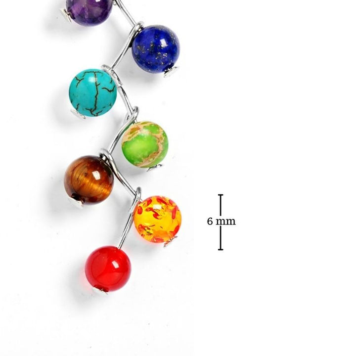 7 Chakra Ohrringe - Aktiviere Energiezentren - Earrings - TaoTempel