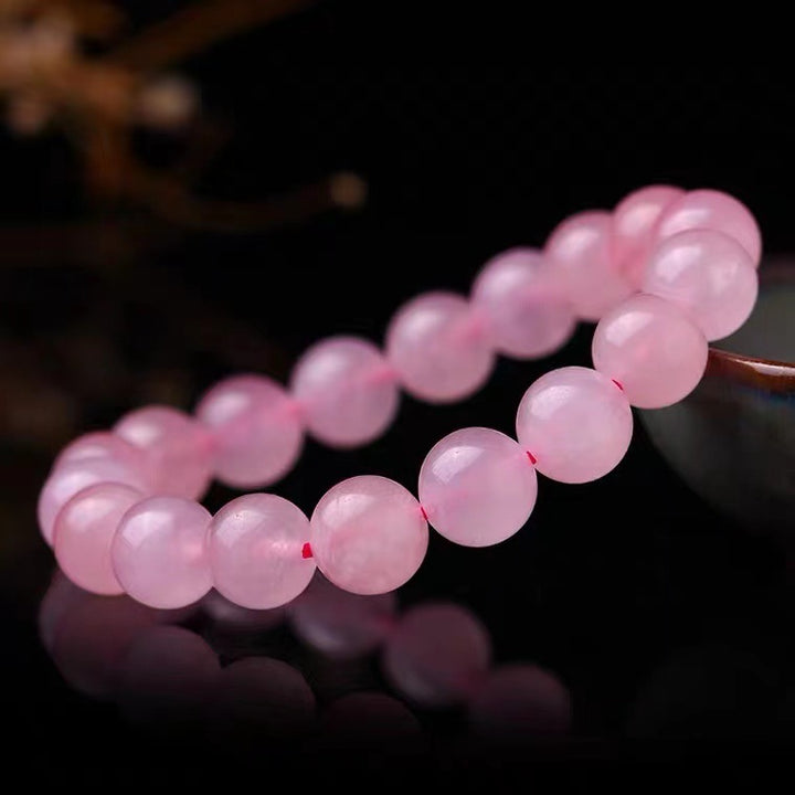 Rosenquarz Liebes Armband - Liebe Inspirieren & anziehen - Bracelet - TaoTempel