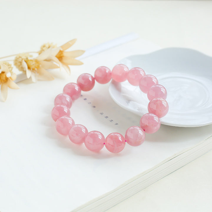 Rosenquarz Liebes Armband - Liebe Inspirieren & anziehen - Bracelet - TaoTempel
