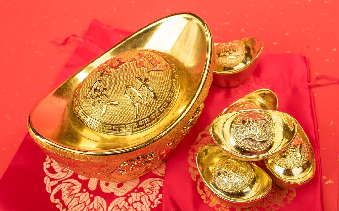 Bedeutung von Goldbarren: Ein Symbol für Reichtum im Feng Shui TaoTempel