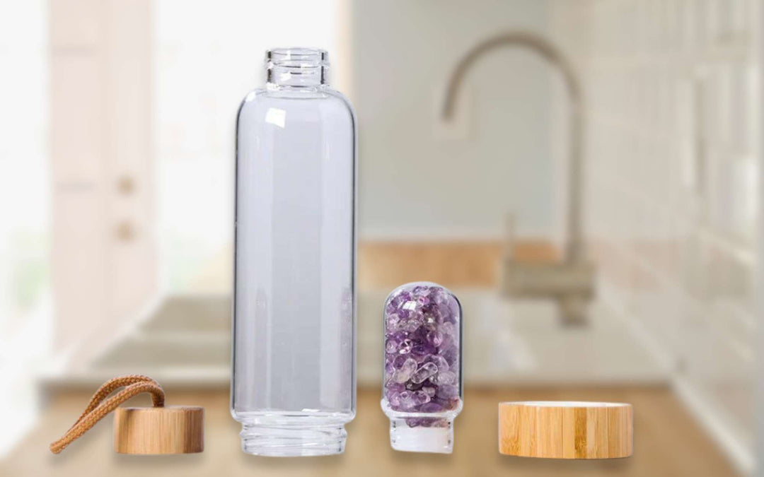 Wie Du Deine Kristall Wasserflasche reinigst TaoTempel