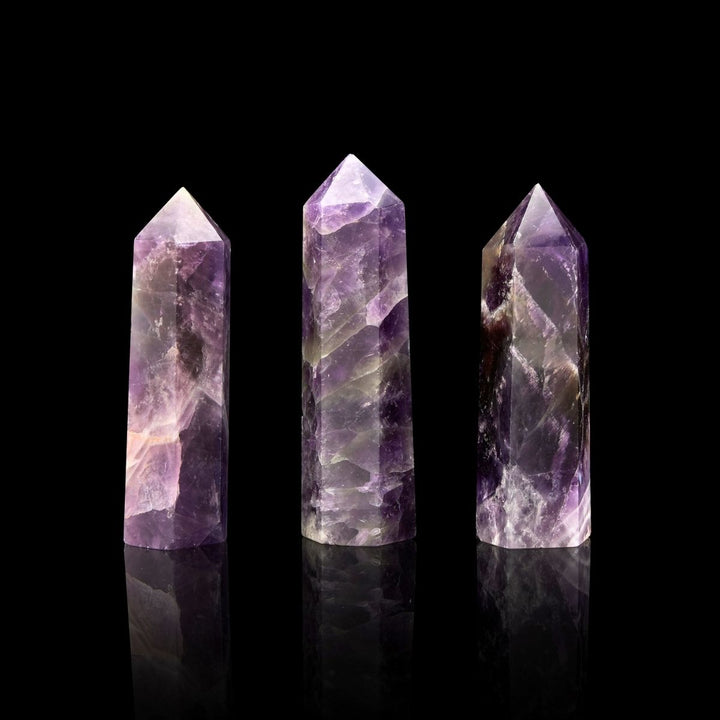 Amethyst Kristall Hexagon - Für Meditationen & Balance - Stones & Crystals - TaoTempel