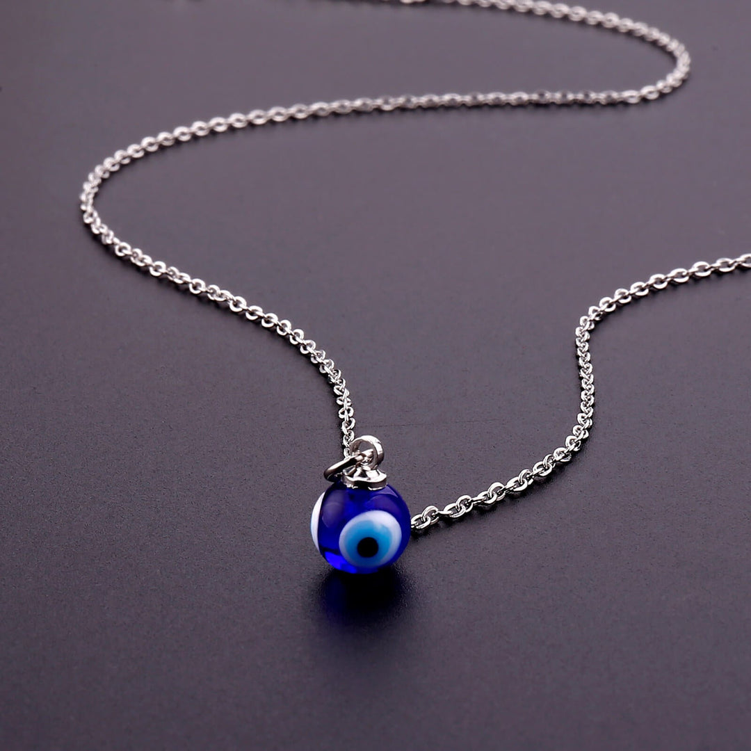 🎁 Blaue Böser Blick Schutz Halskette (100% off) - - TaoTempel