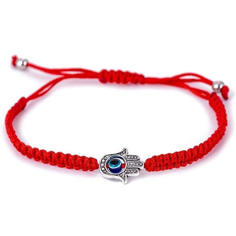 🎁 Hamsa Hand Rotes Schnur Armband - Böser Blick Schutz - GRATIS - - TaoTempel