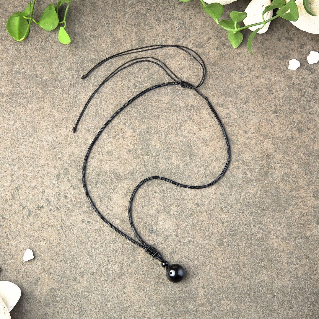 Regenbogen Obsidian Halskette - Auge der Wahrheit - Necklace - TaoTempel
