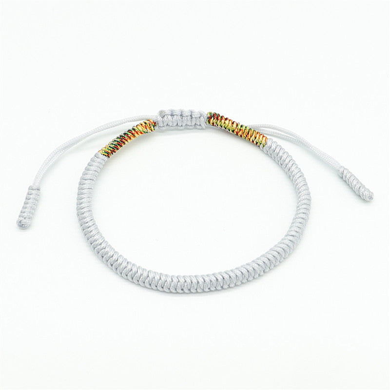 🎁 Handgefertigtes Tibetisches Knotenarmband - Für Weisheit (100% off) - - TaoTempel