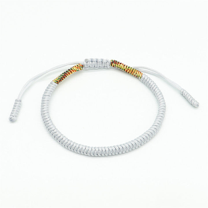 🎁 Handgefertigtes Tibetisches Knotenarmband - Für Weisheit (100% off) - - TaoTempel