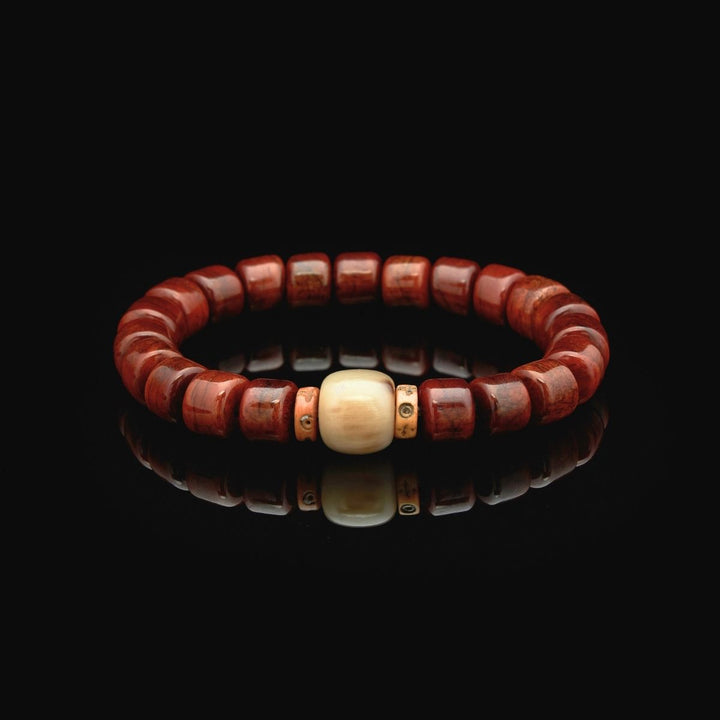 Tibetisches Yak Knochen Schutz Armband - Bracelet - TaoTempel