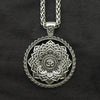 Om Lotus Mandala Halskette - Für Balance - Necklace - TaoTempel