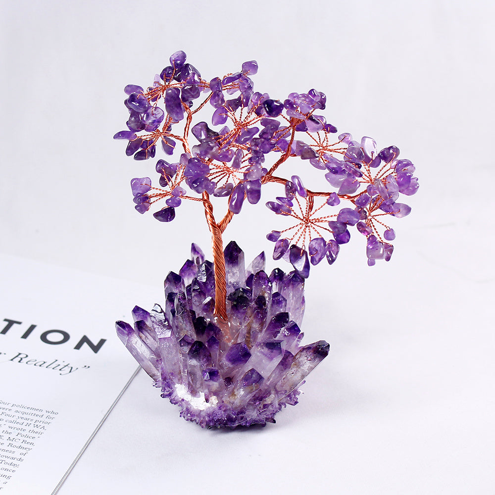 Amethystbaum - Kristallbaum des Lebens - Home Decor - TaoTempel