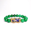 Grünes Jadearmband mit Pixiu - Überfluss & Schutz - Bracelet - TaoTempel
