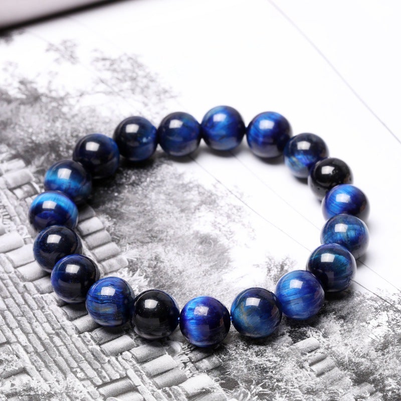 Blaues Tigerauge Armband - Selbstbewusstsein & Kreativität - Bracelet - TaoTempel