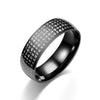 Buddhistische Herz Sutra Ringe - Titan Stahl - Ring - TaoTempel