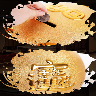 Chinesisches Keramiksparschwein Feng Shui - Home Decor - TaoTempel