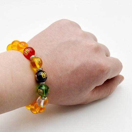 Gott des Reichtums Feng Shui Citrin Armband - Bracelet - TaoTempel