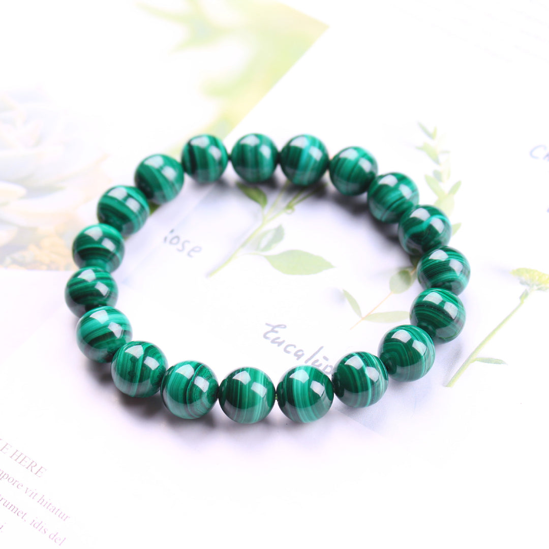 Grünes Malachit Transformations Armband - Für positive Veränderungen - Bracelet - TaoTempel