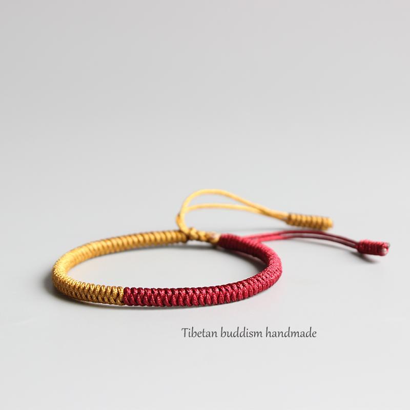Tibetische Knotenarmbänder handgemacht - Freiheit vom Leiden - Bracelet - TaoTempel