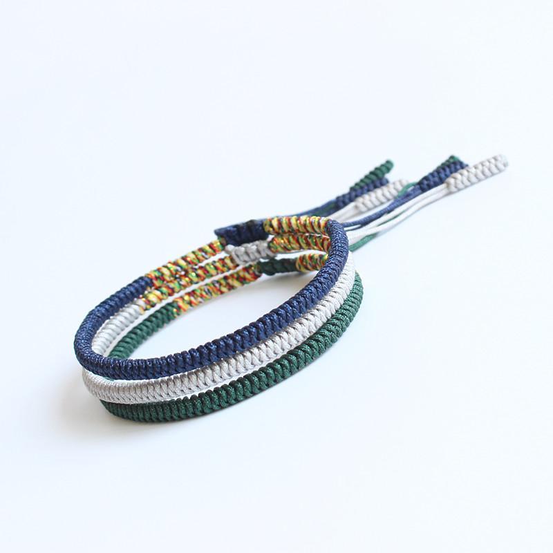 Tibetisches Knotenarmband handgemacht - Für Frieden & Harmonie - Bracelet - TaoTempel