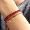 Tibetisches Buddhistisches Knoten Glücksarmband - Bracelet - TaoTempel