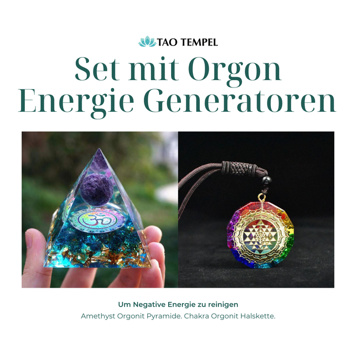 Set zum Ausgleichen von Orgonenergie - Bundle - TaoTempel