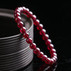Armband aus rotem Granatstein - Entfache Deine Liebe neu - Bracelet - TaoTempel