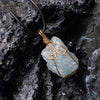 Halskette mit Aquamarin Anhänger - Necklace - TaoTempel