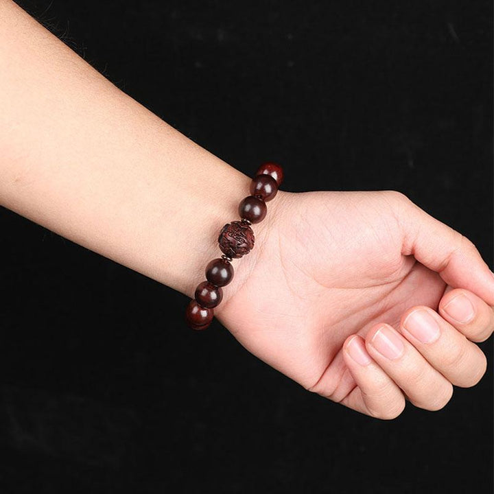 Sandelholz Armband - Buddhistische Meditationsperlen - Bracelet - TaoTempel