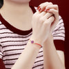 Vierblättriges Kleeblatt Armband - Glücksbringer - Bracelet - TaoTempel