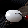 Weiße Jade Halskette - Für Reinheit & Gutes - Necklace - TaoTempel