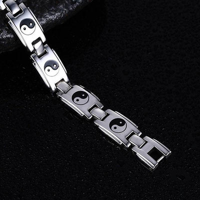 Yin Yang Magnetisches Wellness Armband - Bracelet - TaoTempel