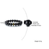 Achat & Lavastein Armband Set - Erdend & schützend - Bracelet - TaoTempel